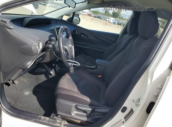 JTDKARFP2L3159412 2020 TOYOTA PRIUS Белый Вид салона спереди