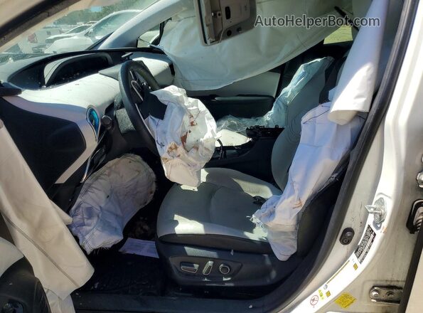 JTDKARFP3H3000406 2017 TOYOTA PRIUS White Vista interior delantera