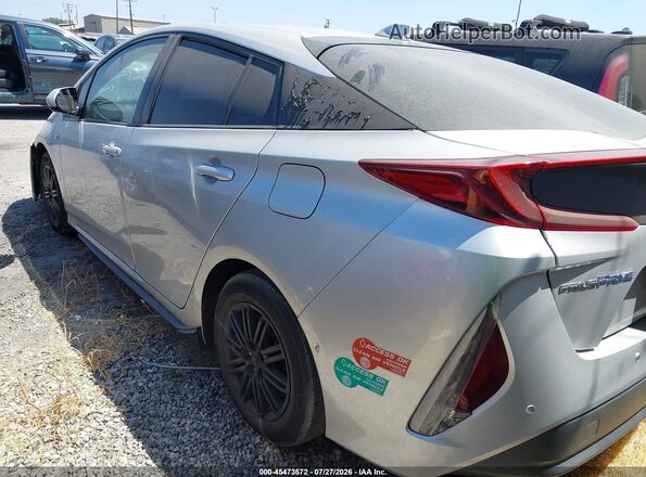 JTDKARFP3H3006299 2017 TOYOTA PRIUS PRIME Серебряный Задняя левая четверть