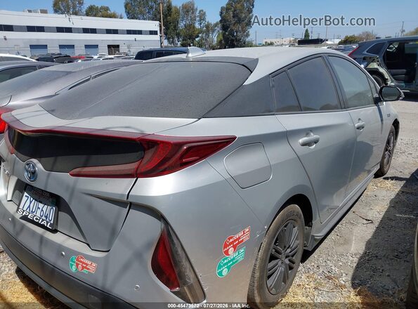 JTDKARFP3H3006299 2017 TOYOTA PRIUS PRIME Серебряный Задняя правая четверть