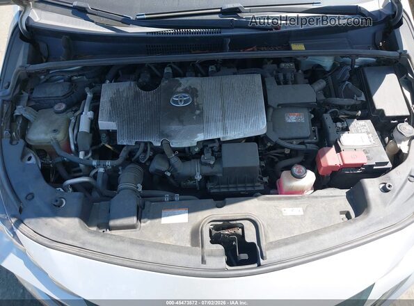 JTDKARFP3H3006299 2017 TOYOTA PRIUS PRIME Серебряный Вид сзади