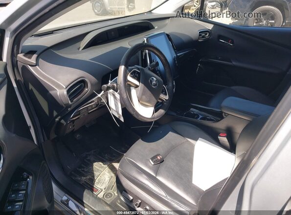 JTDKARFP3H3006299 2017 TOYOTA PRIUS PRIME Серебряный 