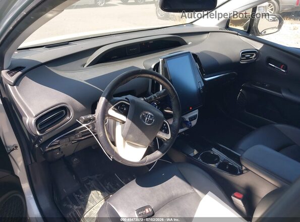 JTDKARFP3H3006299 2017 TOYOTA PRIUS PRIME Серебряный 