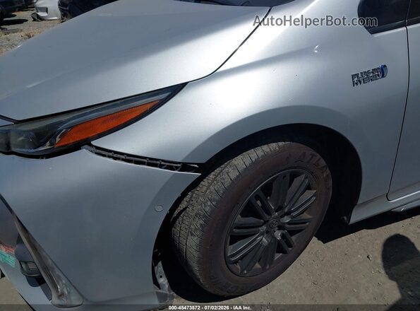 JTDKARFP3H3006299 2017 TOYOTA PRIUS PRIME Серебряный 