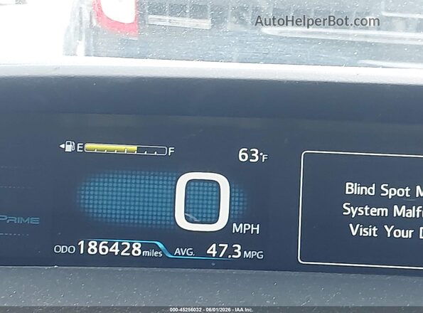 JTDKARFP3H3034748 2017 TOYOTA PRIUS PRIME Silver 