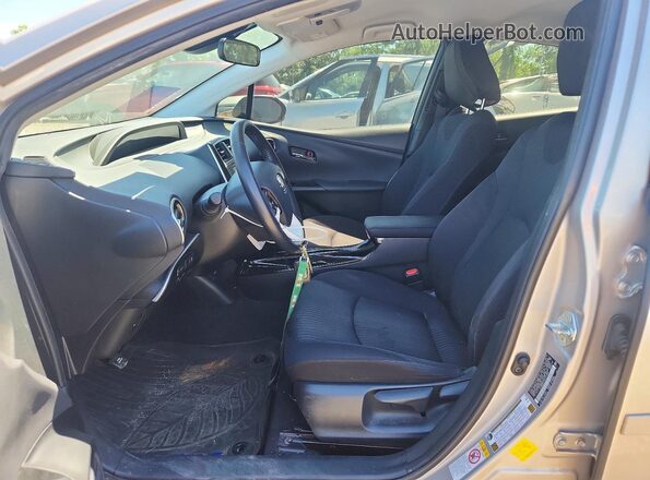 JTDKARFP3K3115384 2019 TOYOTA PRIUS Silver Vista interior delantera