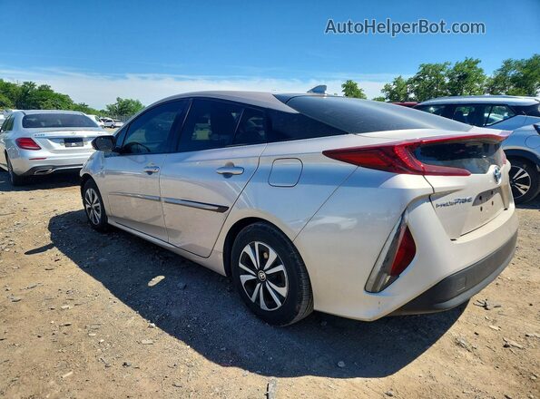 JTDKARFP3K3115384 2019 TOYOTA PRIUS Silver Trasero izquierdo