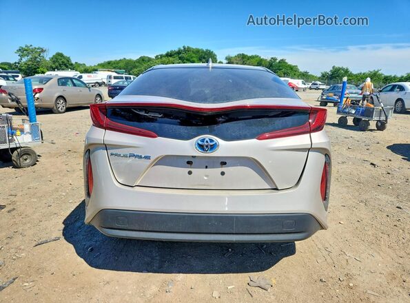 JTDKARFP3K3115384 2019 TOYOTA PRIUS Silver Vista trasera