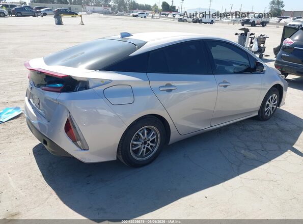 JTDKARFP3L3127634 2020 TOYOTA PRIUS PRIME Silver Tył prawy
