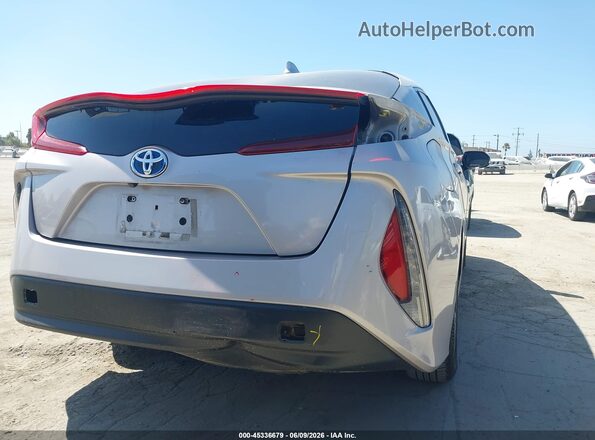 JTDKARFP3L3127634 2020 TOYOTA PRIUS PRIME Silver Widok z przodu