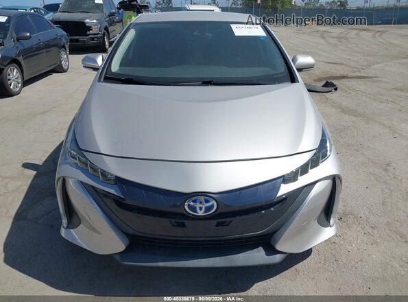 JTDKARFP3L3127634 2020 TOYOTA PRIUS PRIME Silver Widok zestawu wskaźników