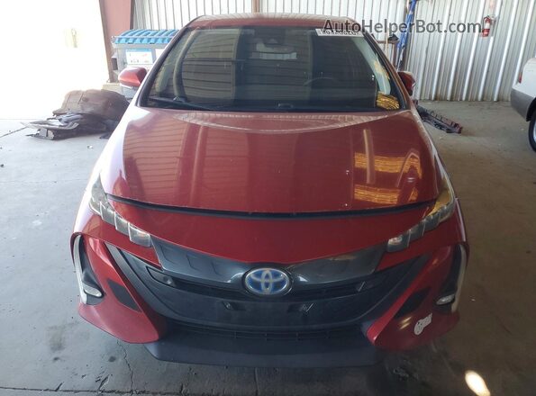 JTDKARFP4H3001290 2017 TOYOTA PRIUS Red Widok z przodu