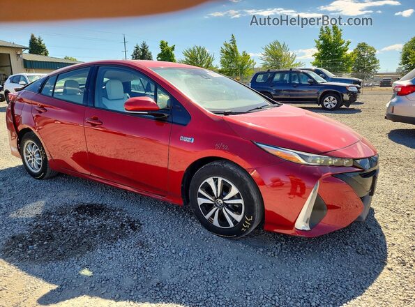 JTDKARFP4H3030286 2017 TOYOTA PRIUS Red წინა მარჯვენა