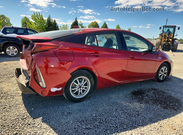 JTDKARFP4H3030286 2017 TOYOTA PRIUS Red უკანა მარჯვენა