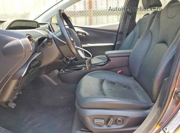 JTDKARFP4H3046715 2017 TOYOTA PRIUS Gray Սալոնի դիմացի տեսք