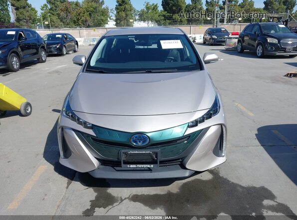 JTDKARFP4L3128842 2020 TOYOTA PRIUS PRIME Silver Vista del cuadro de instrumentos