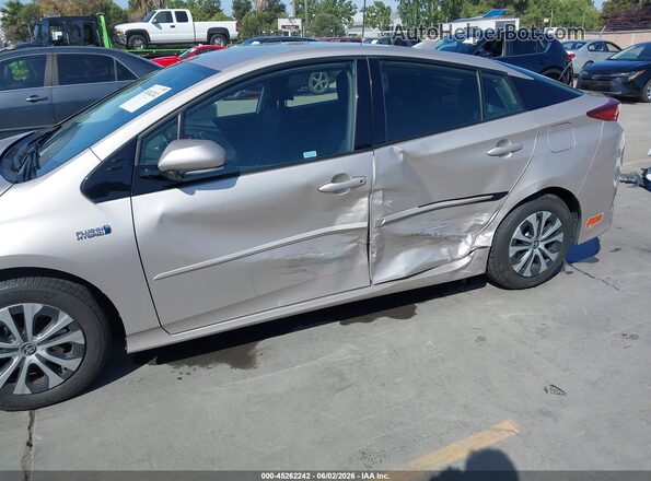 JTDKARFP4L3128842 2020 TOYOTA PRIUS PRIME Silver Vista frontal