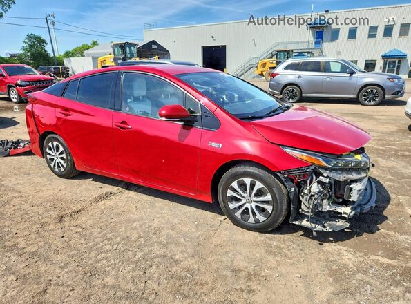 JTDKARFP4L3133281 2020 TOYOTA PRIUS Red წინა მარჯვენა