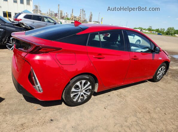 JTDKARFP4L3133281 2020 TOYOTA PRIUS Red უკანა მარჯვენა