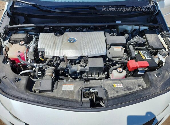 JTDKARFP4L3138237 2020 TOYOTA PRIUS White Սալոնի հետևի տեսք