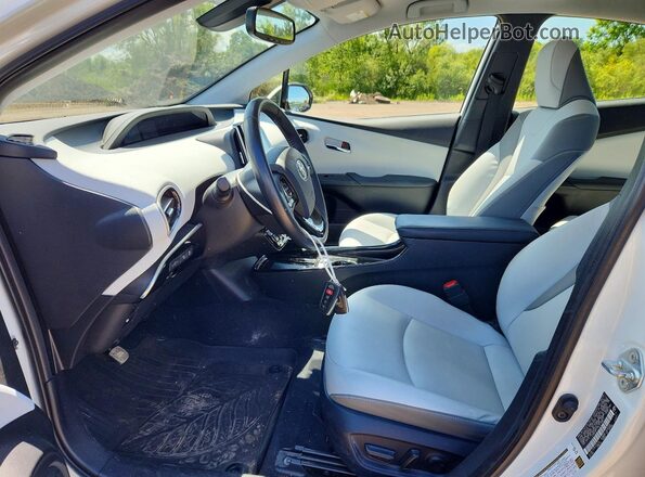 JTDKARFP4L3138237 2020 TOYOTA PRIUS White Սալոնի դիմացի տեսք