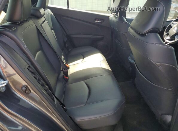 JTDKARFP4L3158939 2020 TOYOTA PRIUS Charcoal Rear seats view