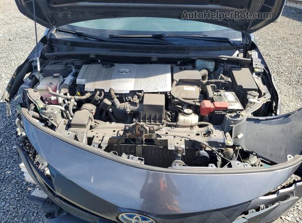 JTDKARFP4L3158939 2020 TOYOTA PRIUS Charcoal Rear interior view
