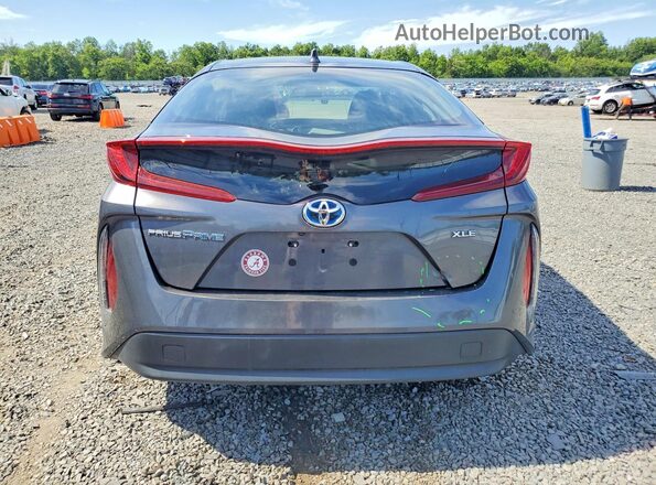 JTDKARFP4L3158939 2020 TOYOTA PRIUS Charcoal Rear view