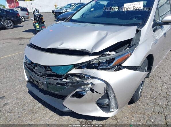 JTDKARFP5K3117587 2019 TOYOTA PRIUS PRIME Silver Front view