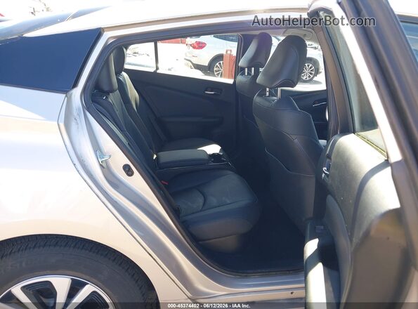 JTDKARFP5K3117587 2019 TOYOTA PRIUS PRIME Silver VIN sticker view