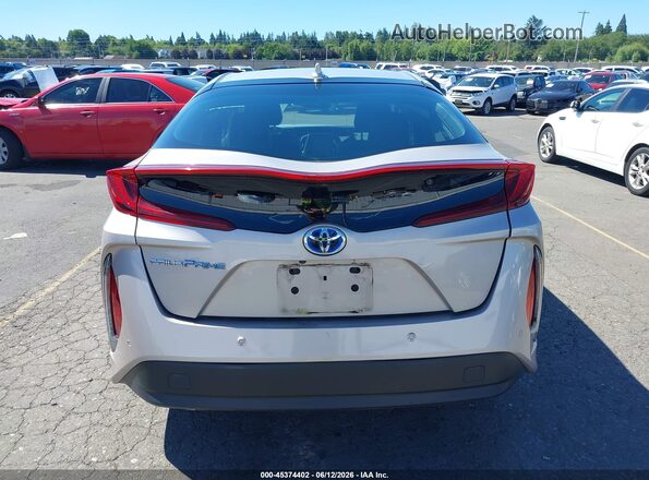 JTDKARFP5K3117587 2019 TOYOTA PRIUS PRIME Silver 