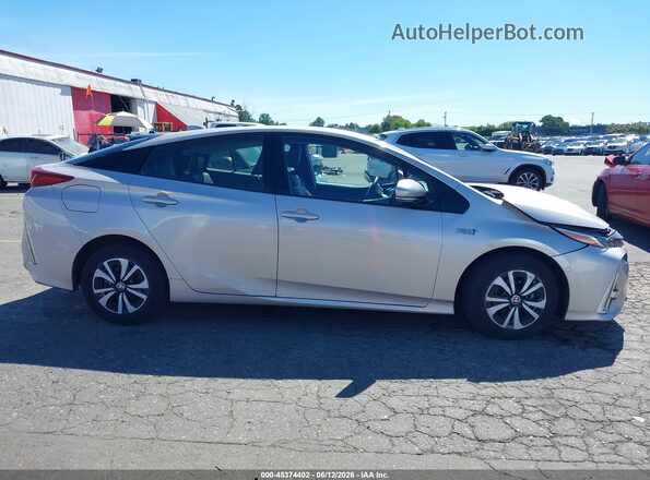JTDKARFP5K3117587 2019 TOYOTA PRIUS PRIME Silver Rear interior view