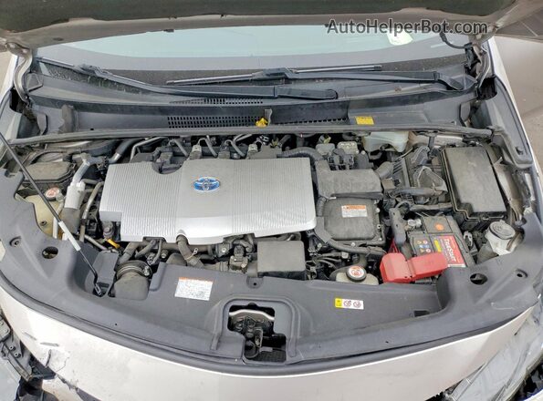 JTDKARFP6H3064567 2017 TOYOTA PRIUS Gray Вид задньої частини салону
