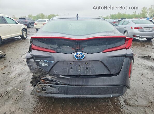 JTDKARFP7J3072201 2018 TOYOTA PRIUS Gray Rear view