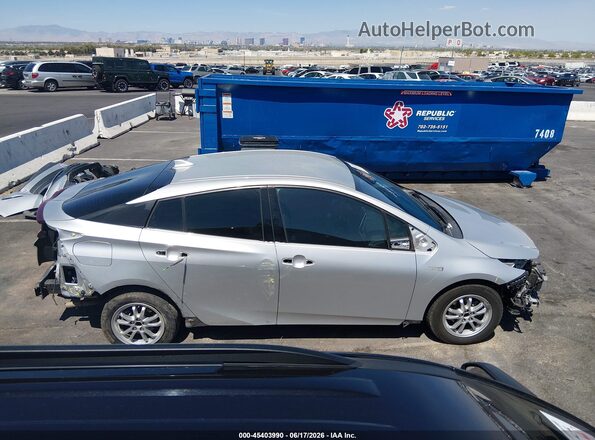 JTDKARFP7J3104452 2018 TOYOTA PRIUS PRIME Silver Սալոնի 360 աստիճան տեսք