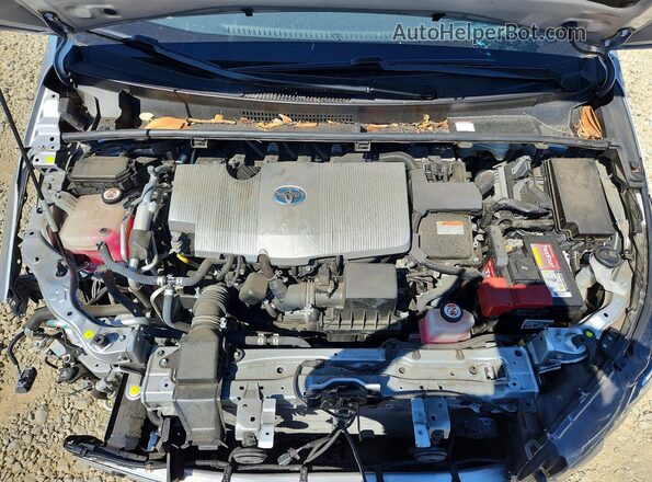 JTDKARFP7K3107210 2019 TOYOTA PRIUS Silver Սալոնի հետևի տեսք