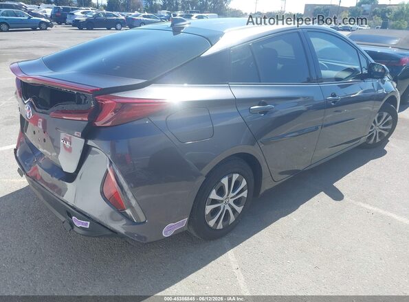 JTDKARFP7L3140208 2020 TOYOTA PRIUS PRIME Gray 
