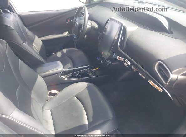 JTDKARFP7L3154450 2020 TOYOTA PRIUS PRIME Silver Вид салону спереду