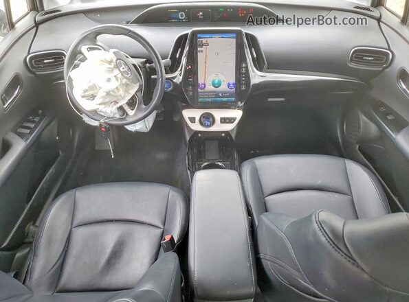 JTDKARFP8K3107183 2019 TOYOTA PRIUS White წინა პანელის ხედი