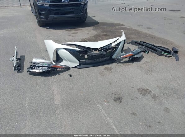 JTDKARFP8L3141559 2020 TOYOTA PRIUS PRIME White Instrument cluster view