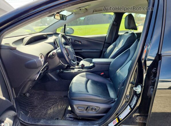 JTDKARFP8L3147104 2020 TOYOTA PRIUS Black Front interior view