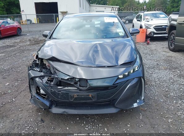 JTDKARFP8L3161309 2020 TOYOTA PRIUS PRIME Gray Widok zestawu wskaźników