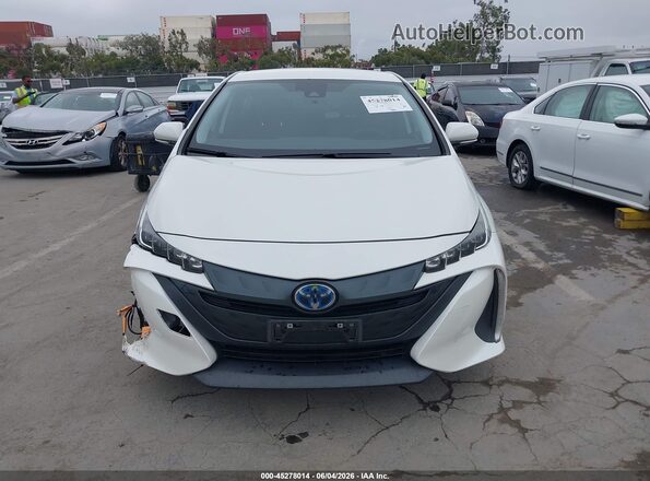 JTDKARFP9L3143126 2020 TOYOTA PRIUS PRIME White Instrument cluster view