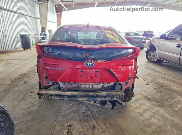 JTDKARFP9L3159150 2020 TOYOTA PRIUS Red 