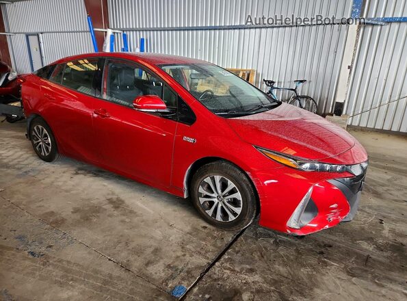 JTDKARFP9L3159150 2020 TOYOTA PRIUS Red 