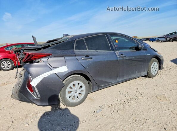 JTDKARFPXH3049604 2017 TOYOTA PRIUS Gray Задня права чверть