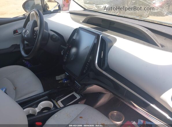 JTDKARFPXJ3081667 2018 TOYOTA PRIUS PRIME Turquoise Vista interior delantera
