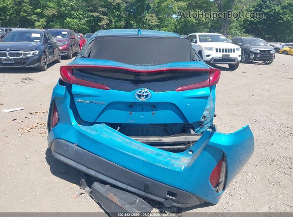 JTDKARFPXJ3081667 2018 TOYOTA PRIUS PRIME Turquoise 