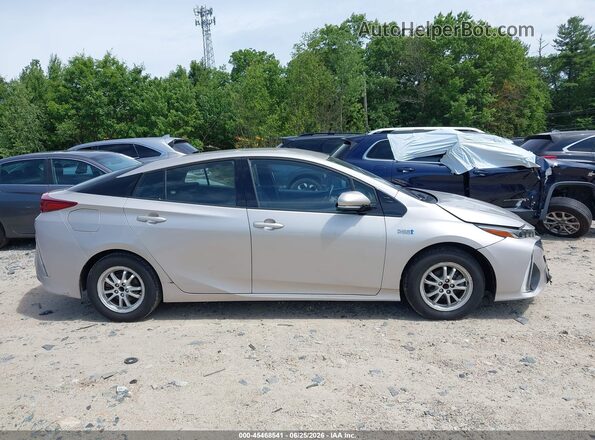 JTDKARFPXJ3087002 2018 TOYOTA PRIUS PRIME Black Rear interior view