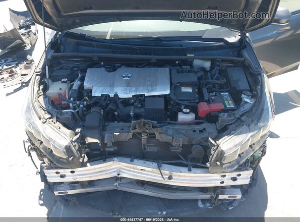 JTDKARFPXJ3089767 2018 TOYOTA PRIUS PRIME Gray Widok z tyłu